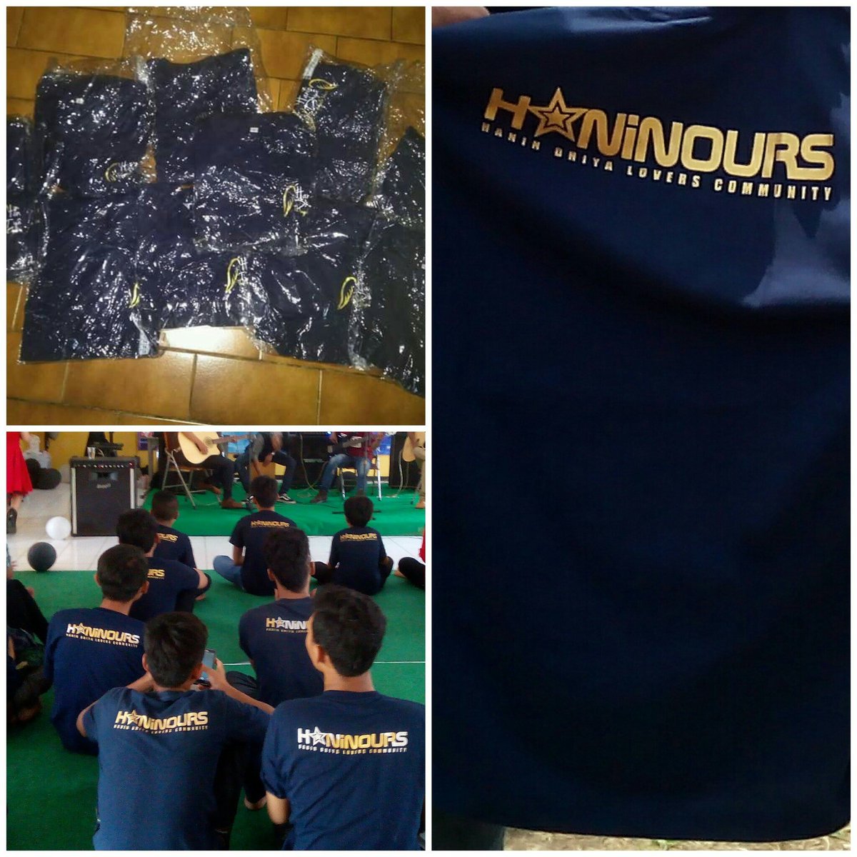Haninours Official Shirt, Remaining Stock
Size : "M"
Prize : 60K + Postal fee
More info : <a href="/Bendot619/">rudY</a> : 089613288722