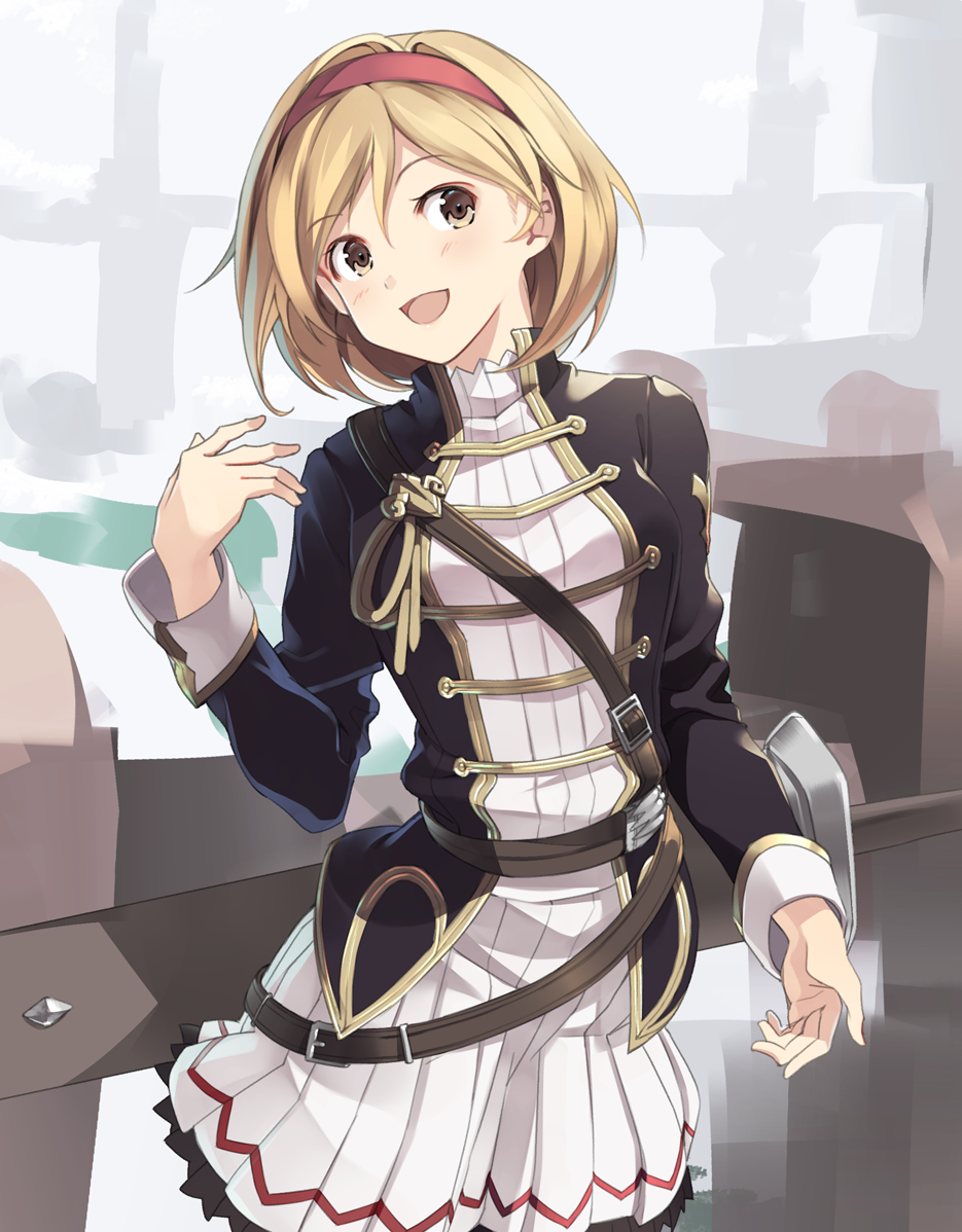 ヨシノリョウ No Twitter 士官学校制服がかわいいのでジータちゃんに着せましたスキンください ゚w゚ Pixiv T Co Rfln35qtqs