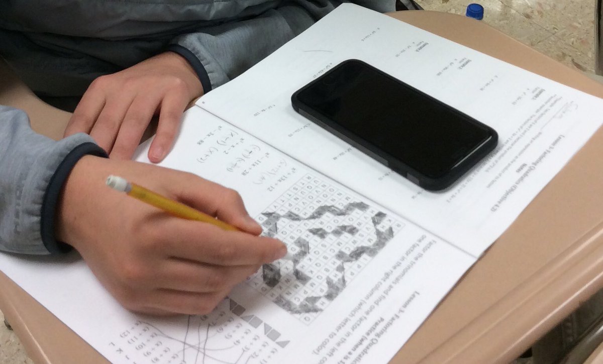 Jenlynn_h's tweet image. Me: Sorry guys, we only have one minute left. 
Students: no, I&apos;m not done! #factoringfun #essdexcels