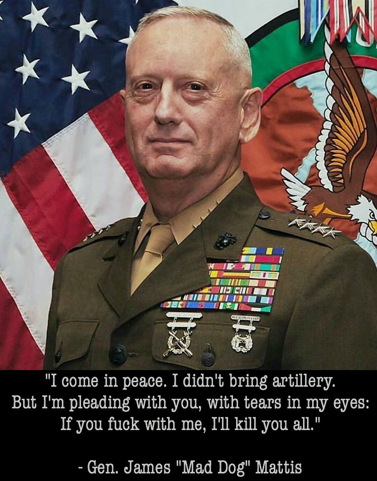 CloydRivers's tweet image. Meet the new United States Defense Secretary. Merica.