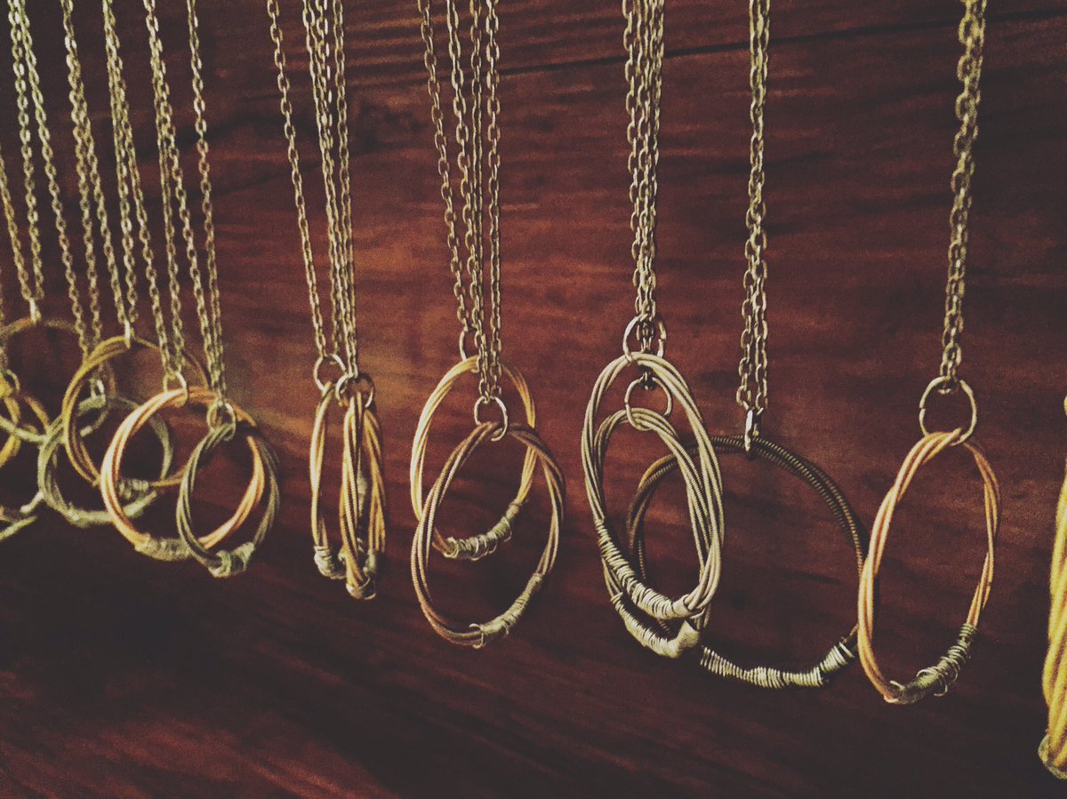 If y'all get the chance, check out my guitar string jewelry on Etsy! It's called "A Positive Expression" ✌️️