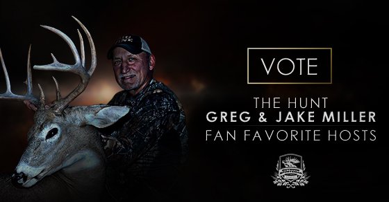 Last chance to vote for The HUNT as 'Fan Favorite Hosts'!
Vote today and be entered to win great prizes -> thesportsmanchannel.com/vote