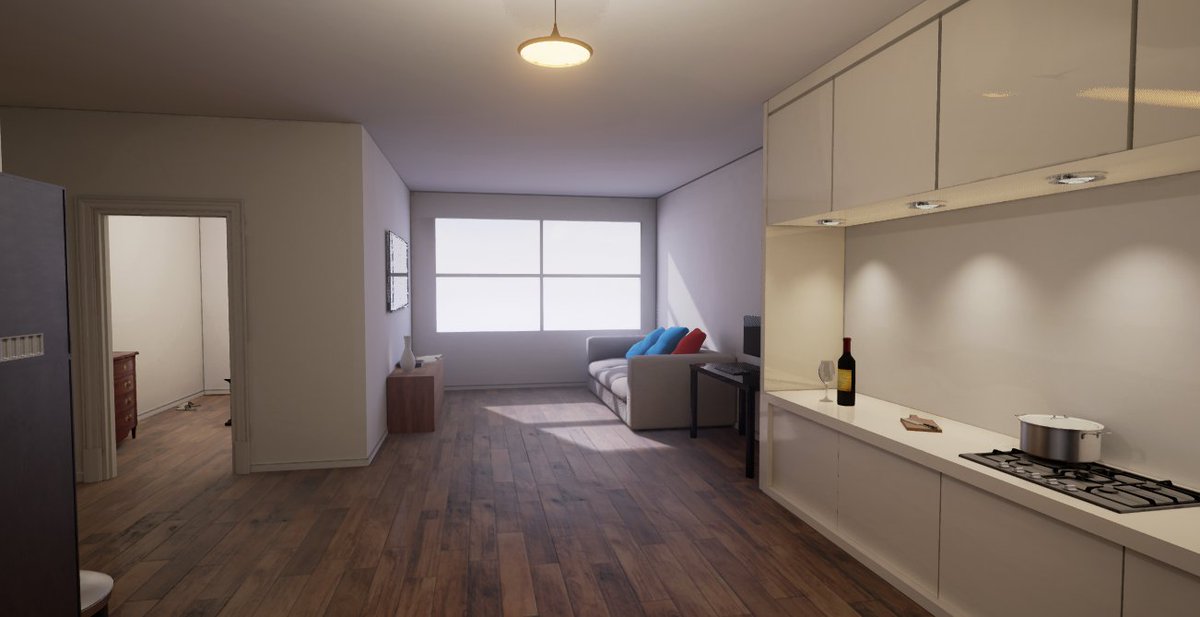 FrightDevBlog's tweet image. Lighting set up for Fright so far. Light mass portals are a great way of achieving great lighting quickly! #indiedev #UE4 #indiegame