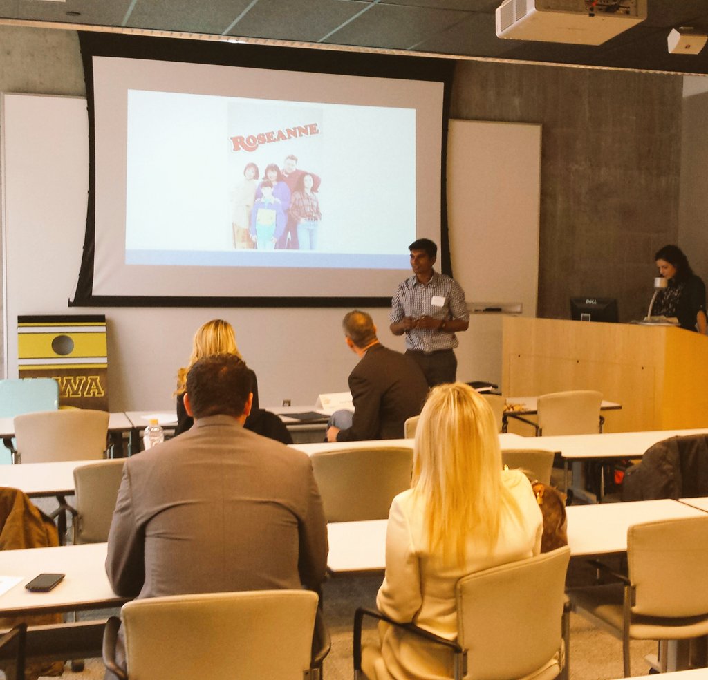 JPEC_Jennie's tweet photo. Pingpoint is nailing this pitch. Helping working mom's make sure their kids are safe! Because we don't live in a sitcom. #UIVentureSchool https://t.co/huiygHZOni