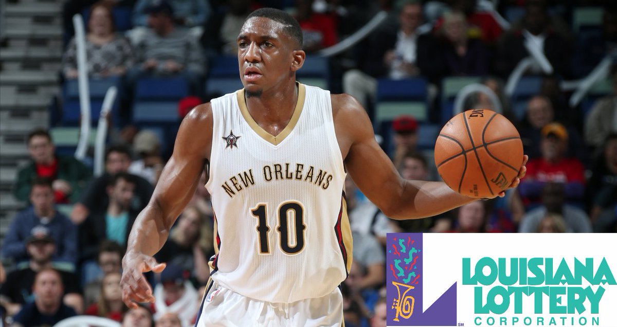 PelicansNBA's tweet photo. Retweet for a chance to win 2 courtside #Pelicans seats for tonight's game thanks to @LALottery! Rules: https://t.co/ITDQuSQATA https://t.co/u6UfWfvP93