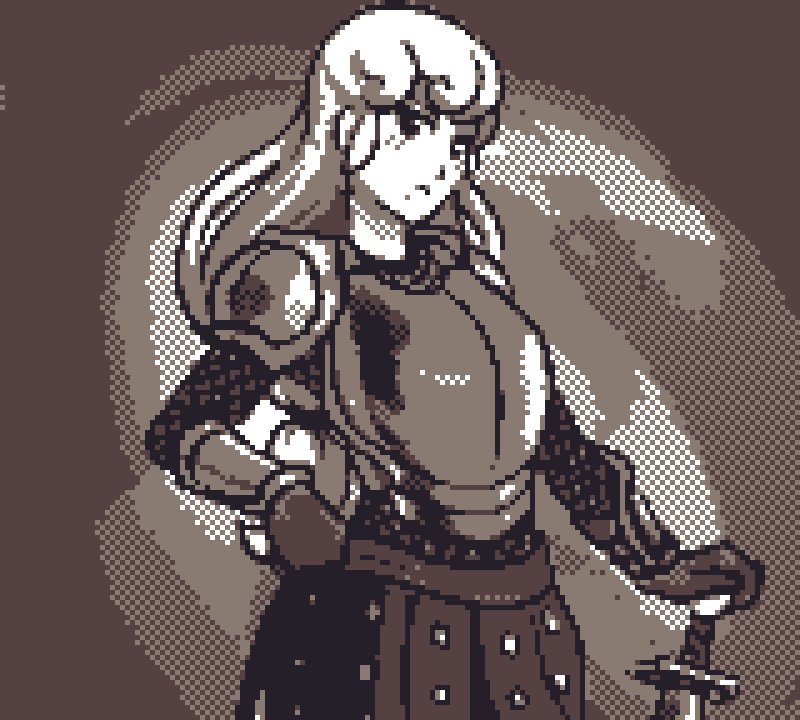 vierlegend's tweet photo. Okay, we lied, it's not Rowlet... It's Janne, the honored knight and strategist! #gamedev #indiedev #pixelart https://t.co/66YfUBoOht