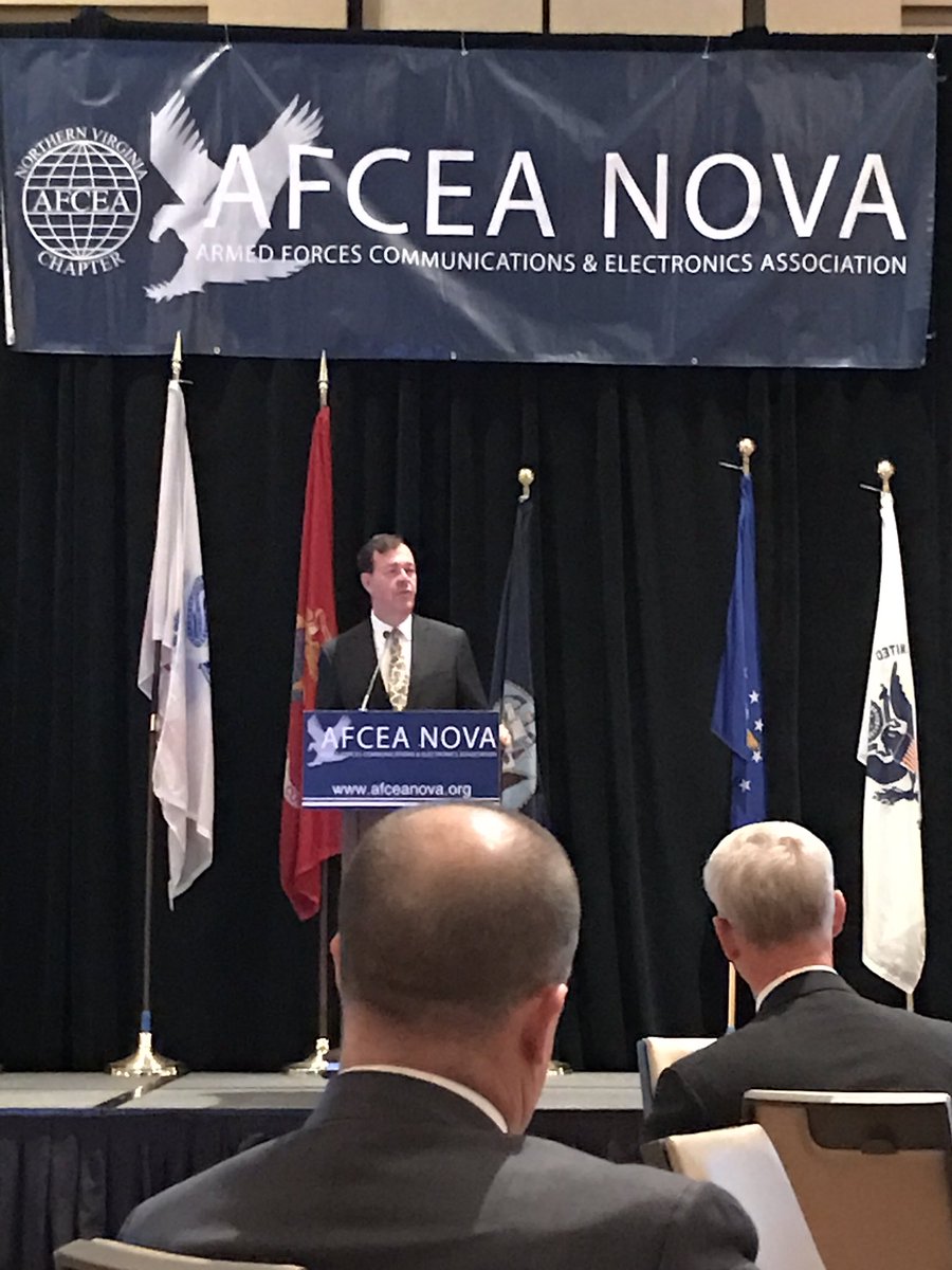 PRTechConsultin's tweet image. Gregory Touhill, Federal CISO, "Vision of shared service model, focus on application layer, information sharing" @AFCEANOVA #DecLuncheon