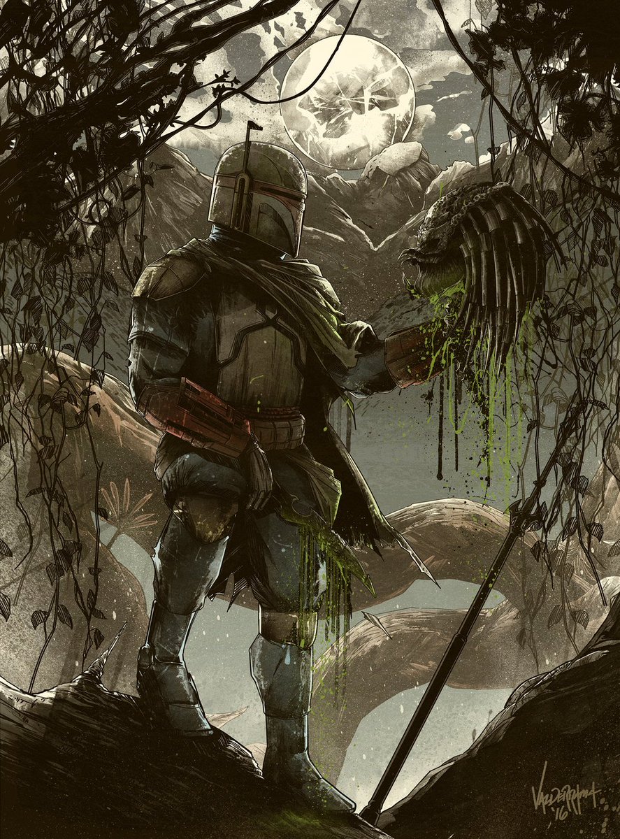 Knight_KyloRen's tweet photo. He found his Master #FF #FettFriday #BobaFett #StarWars #Predator @Sklave_1 @StarWarsAnna @wildwaterstu @Bobafeet75 @BobaFettANHSE @bobafett https://t.co/tsq5CrtYx4