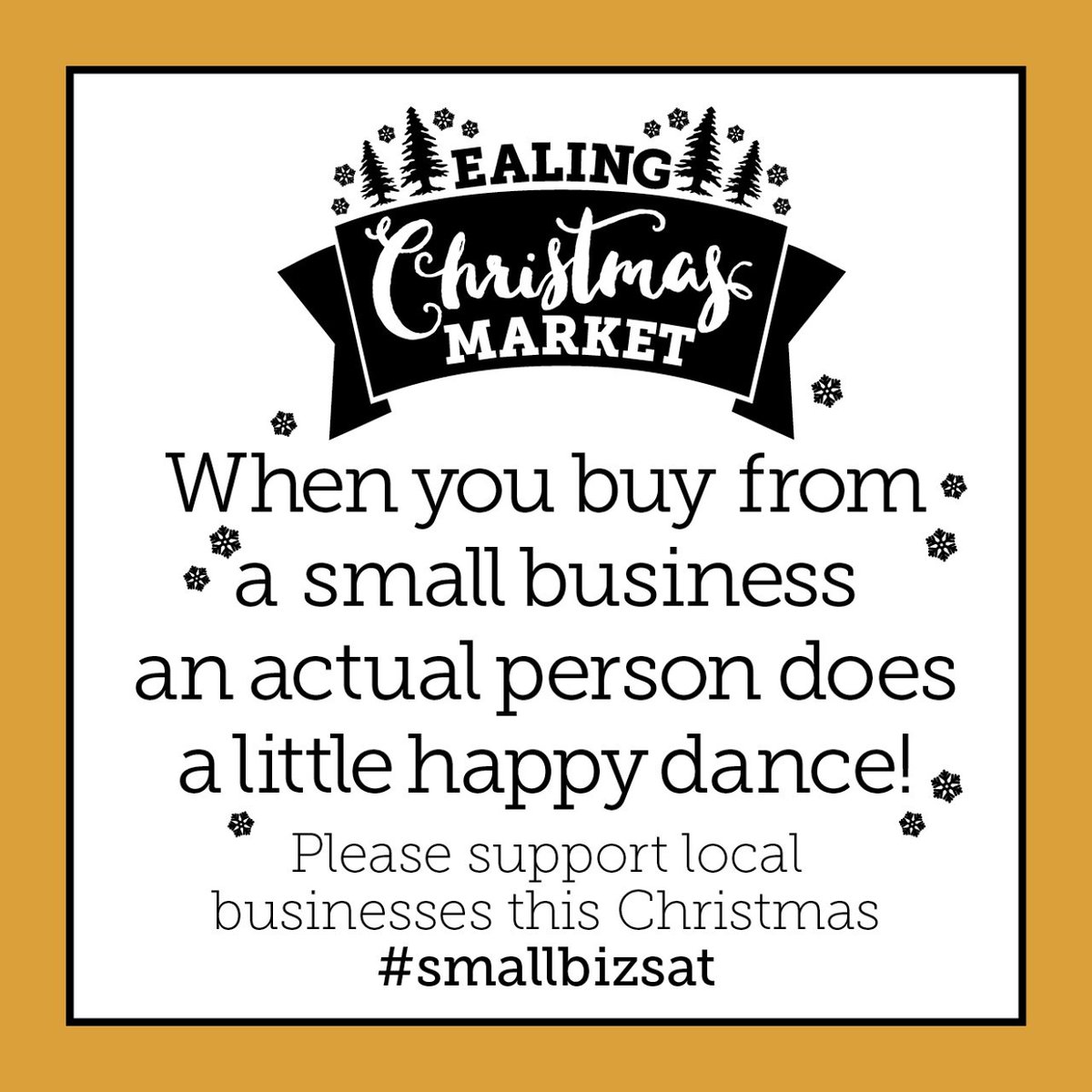 EatMeDrinkMeLDN's tweet photo. It’s the weekend &amp; tomorrow is #smallbizsat. Come down to the #EalingXmasMkt to pick up a unique gift for Christmas &amp; #shopLocal #EalingSBS https://t.co/NySKrU9iFi