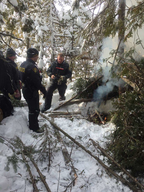 OPP_Hire's tweet photo. If you were stranded in the cold, would you make it? Winter Survival Course is another training opportunity for OPP Constables ^al https://t.co/e8maegsVvc