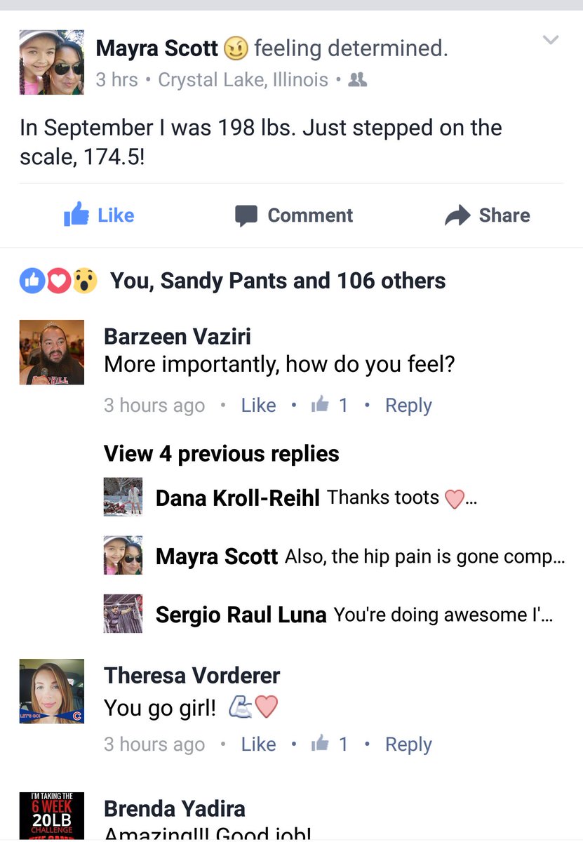 My client is down 23.5LBS down AND still counting! Seeing people happy like this is why I love doing what I do #SurgeToNewLevels