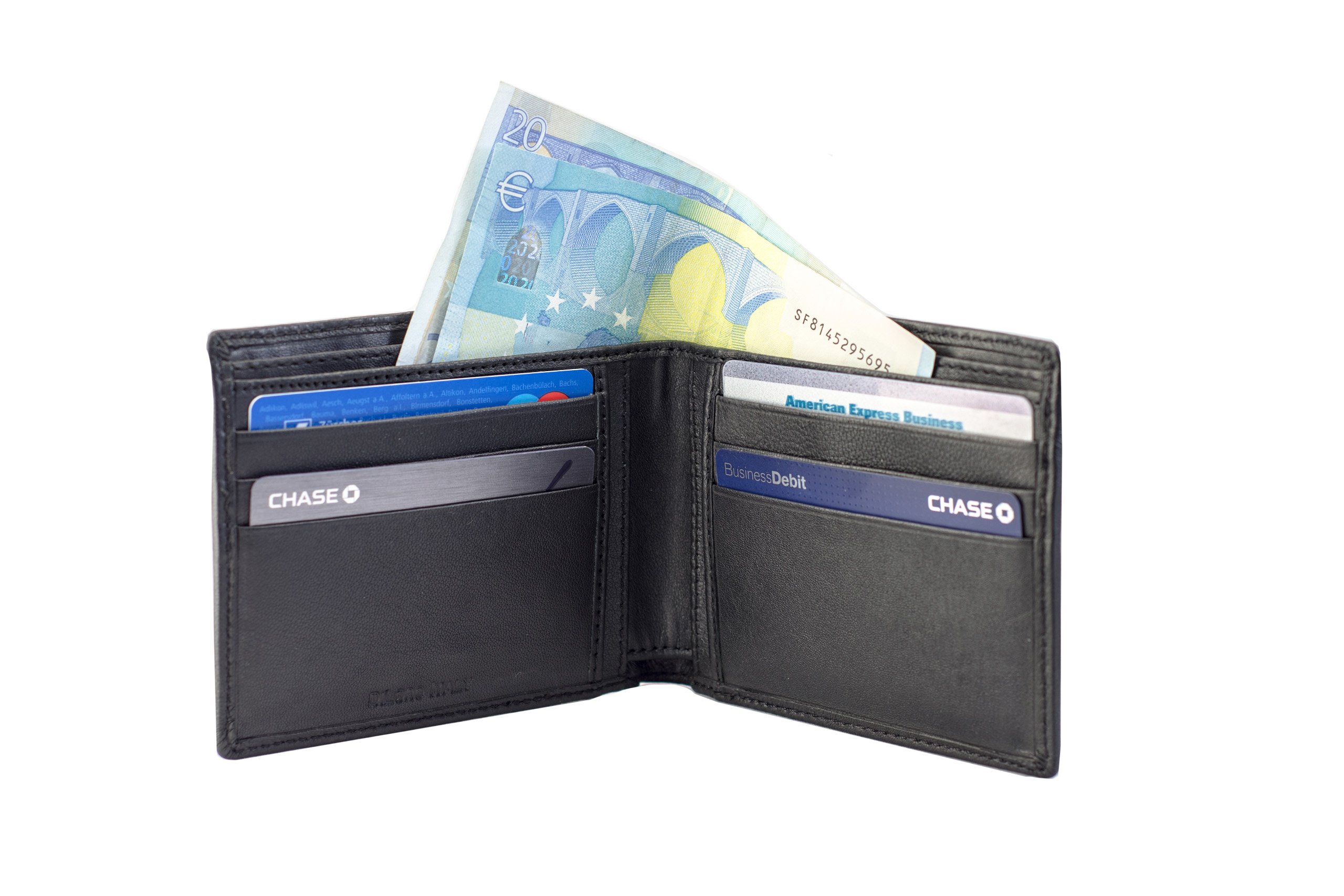 DiLoro Italy Men's Bifold Leather Wallet