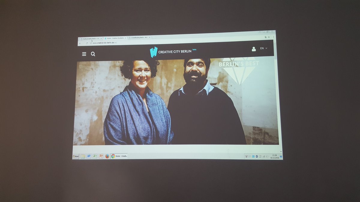 mimk2016's tweet photo. Kreativer Input: Besuch bei #CreativeCityBerlin.  #mimk #ccb  @FHBurgenland https://t.co/QEfr2fwI4b