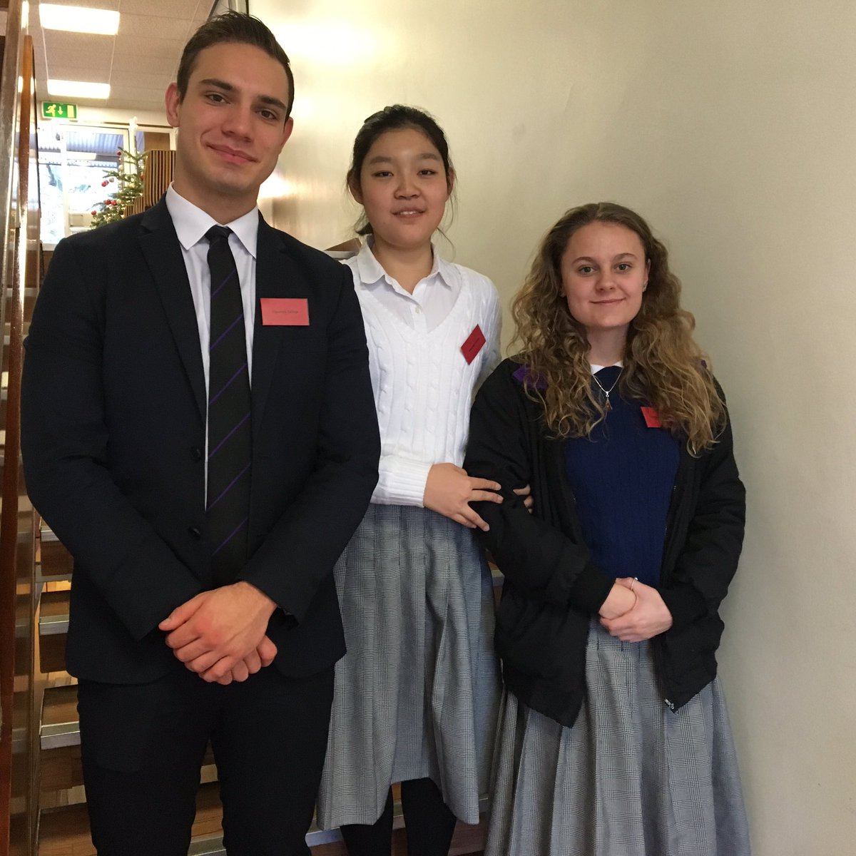 raveneconomics's tweet photo. Ellesmere's team at Birmingham Uni today for the Bank of England Target 2.0 Interest Rate Challenge #boetarget2 https://t.co/Z5M1GvM02Y