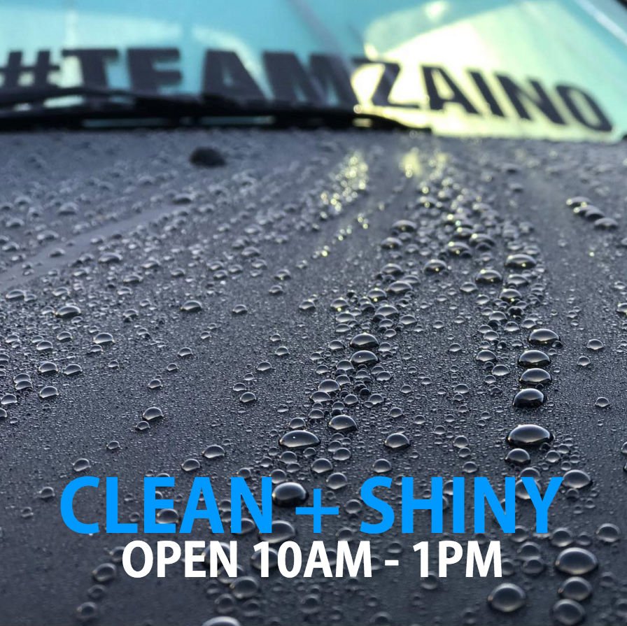The first #Saturday of the month means that we open our doors from 10AM - 1PM.  Pop down for #detailing advice and #carcare products. #Hants