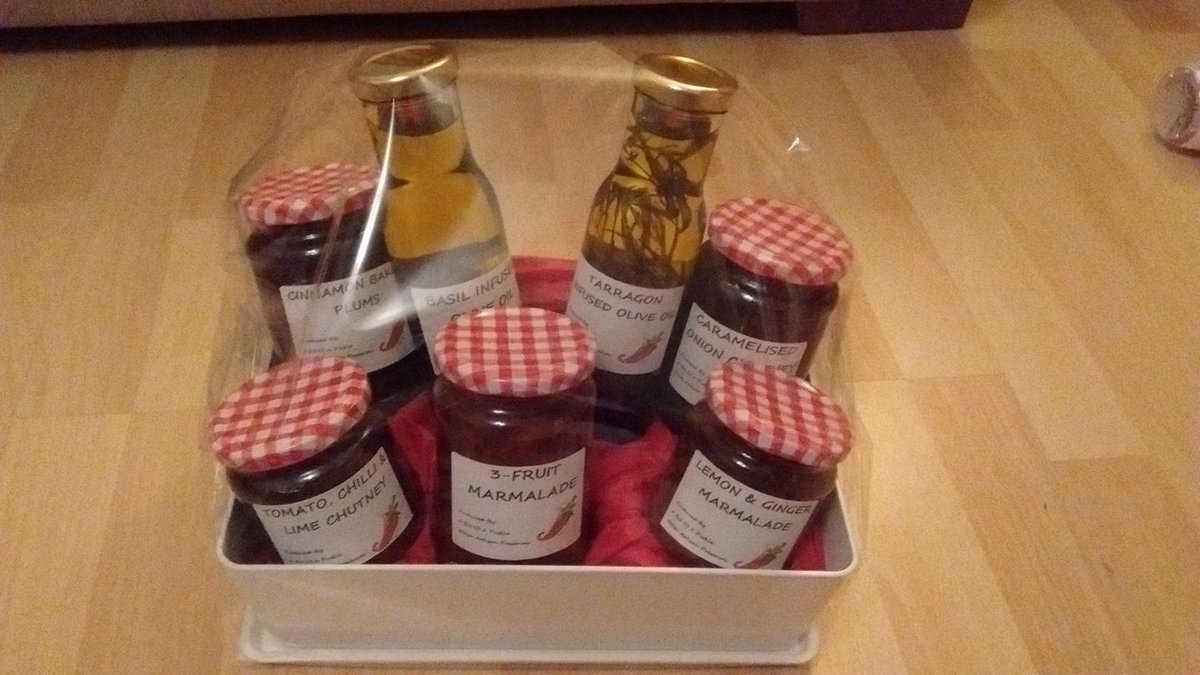 Fantastic #raffle prize donated from A Bit Of A Pickle, a selection of #Artisan #Homemade #Preserves. Many thanks from all at the #PTA