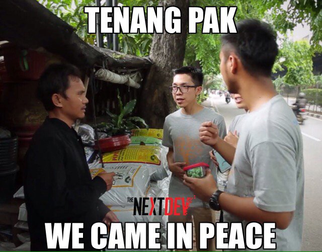 Ini dia team Habibi Garden! Kamu udah vote team fave #NextDev2016 belum? Ada hadiah 4 juta buat 2 pemenang kalo kamu ikutan vote loh!