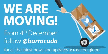 Don't forget to follow us <a href="/barracuda/">Barracuda Networks</a>, for all the latest updates!