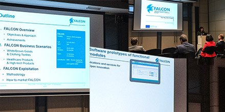 FalconH2020's tweet photo. Eva Coscia pitching at workshop: FoF – Making Innovation Happen in Brussels #EFFRA #H2020 https://t.co/XbAyc6Uz62 https://t.co/qU3LcVCUTO
