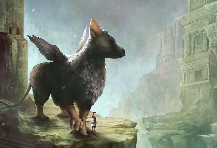 PlayStationUK's tweet photo. As we round off #FanArtFriday with this piece by @OneSmiIe, we would like to thank The Last Guardian fans for their amazing artwork! https://t.co/s0Veye7fGF