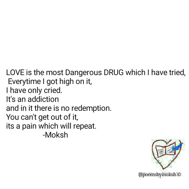 poemsbymoksh's tweet photo. #WANA #AmWriting #AmEditing #WordCount #PoetTues #IndieAuthors
#PBLitChat #Authors_of_Twitter #WritersEditing #Writers #Drugs #Love #Addict https://t.co/yzhEpozqEB