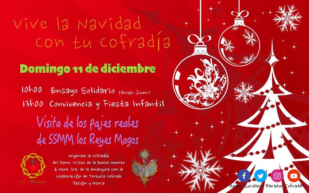 #ViveLaNavidadConNosotros 🎄| Diciembre ya está aquí y con él la Navidad! | Habrá visita de los pajes reales de SSMM Los Reyes Magos 🐪🐪🐪