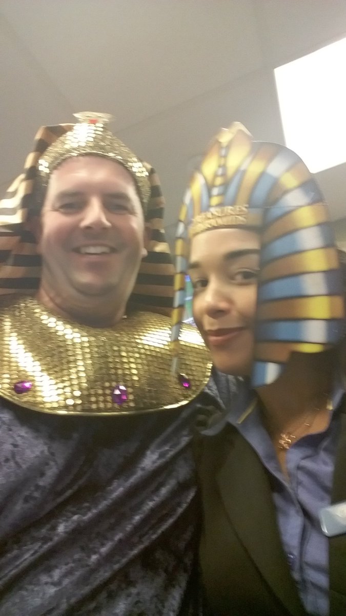 The Pharaoh has visited Chrissy in Smithdown!