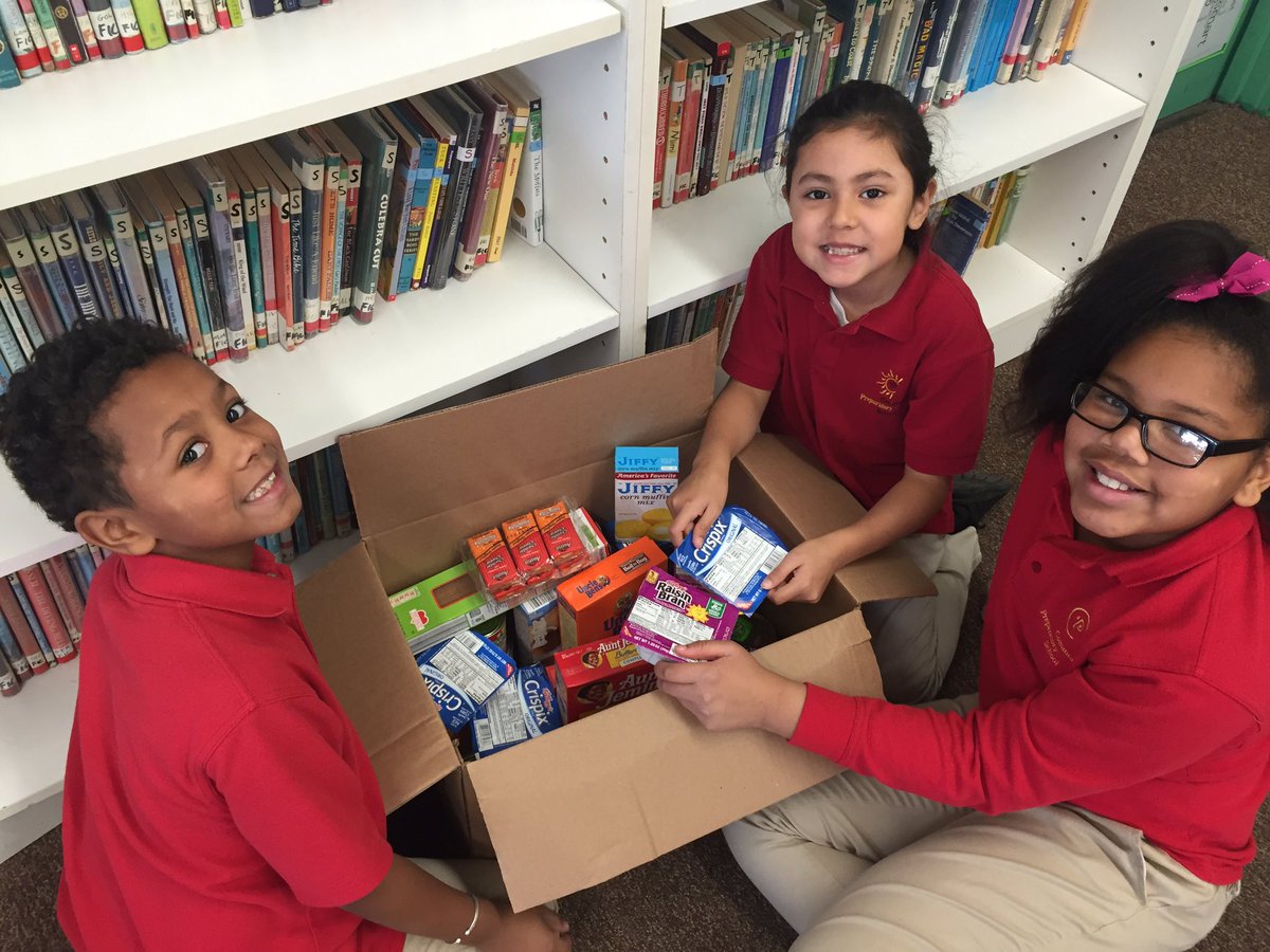 GuyonNicole's tweet image. Feinstein Food Drive begins @Community_Prep 100 items in 1 day! Help us reach our goal of 1500 items! @principal_CP