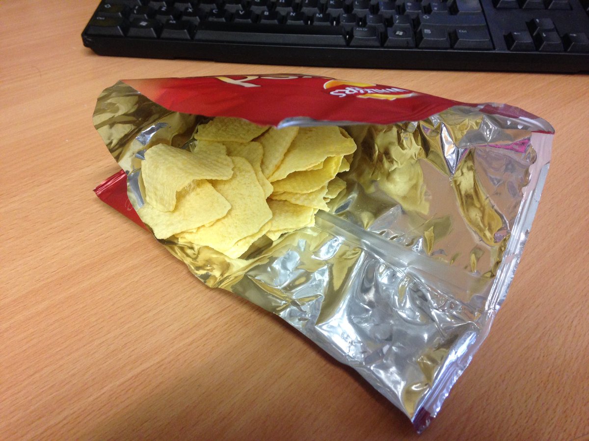 @walkers_crisps fancy giving me some crisps along with all this packaging? 🤔 #ExpensiveAir