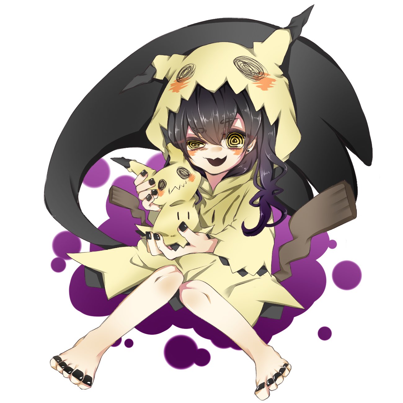 もぶきャら ピカチュウじゃないよ ミミッキュだよ ミミッキュ擬人化 T Co Nqqpb9he70 Twitter