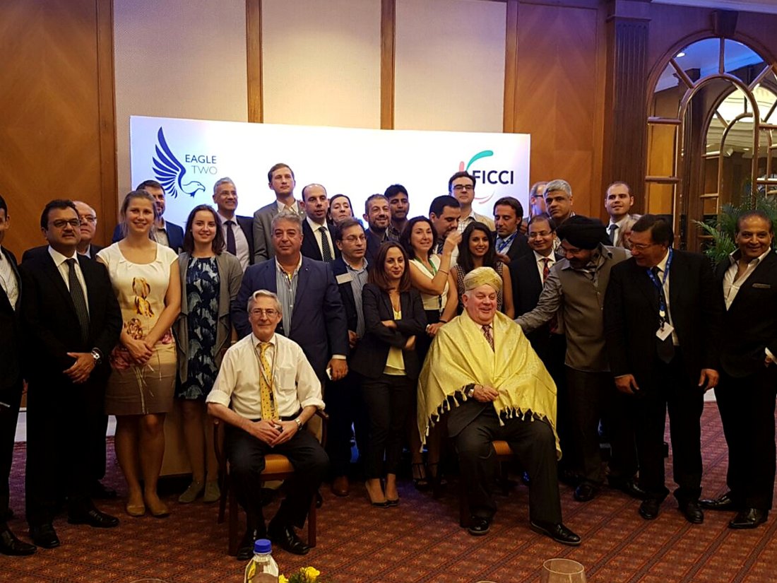 Senatepublish's tweet photo. Reflections on the @londonchamber European Company Mission to India. 'The time for trade is ripe #IndiaTrade.' Art: https://t.co/mZs2Uc3lOt https://t.co/KpjsQwxAzN