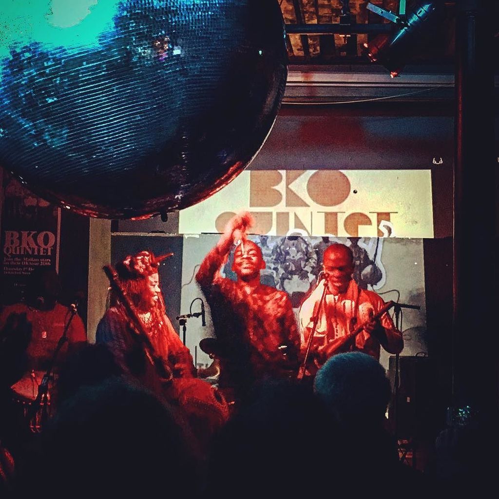 NathamKirkham's tweet image. Top bop last night #bkoquintet #liverpool #live #music #africa #mali #glitterball