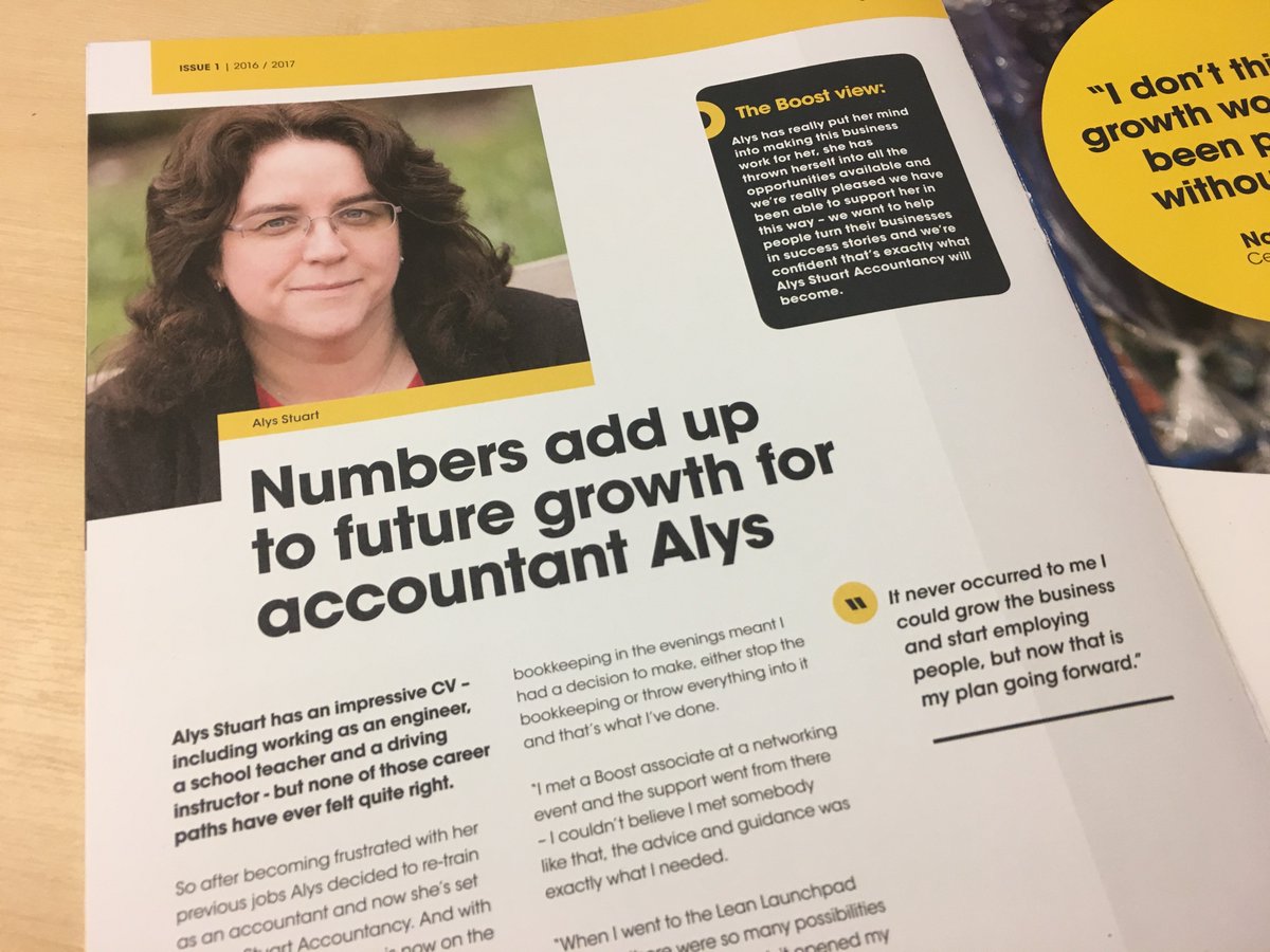 CottonCourt's tweet photo. Spotted clients @ASAccountancy in the latest @BoostInfo Growth Stories magazine. #GrowthConversation #Lancashire https://t.co/NsR2g8N6ch