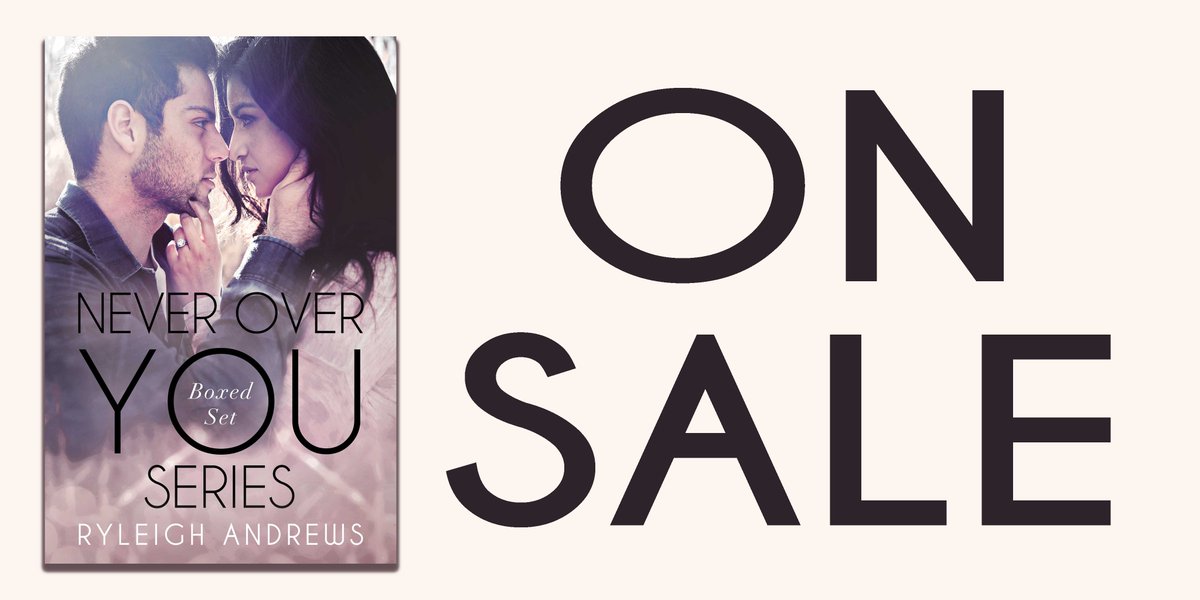 To celebrate its publiversary, the Never Over You Series Boxed set is #ONSALE (99 cents) for 1 week only!!! books2read.com/u/49jKdb 
#books