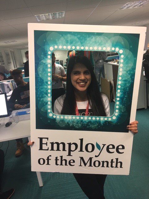 incdirect's tweet photo. Congratulations Humira! Our Employee of the Month for November!!! Humira has received the highest number of nominations on record 😊👍 https://t.co/dCjf8b3gVD