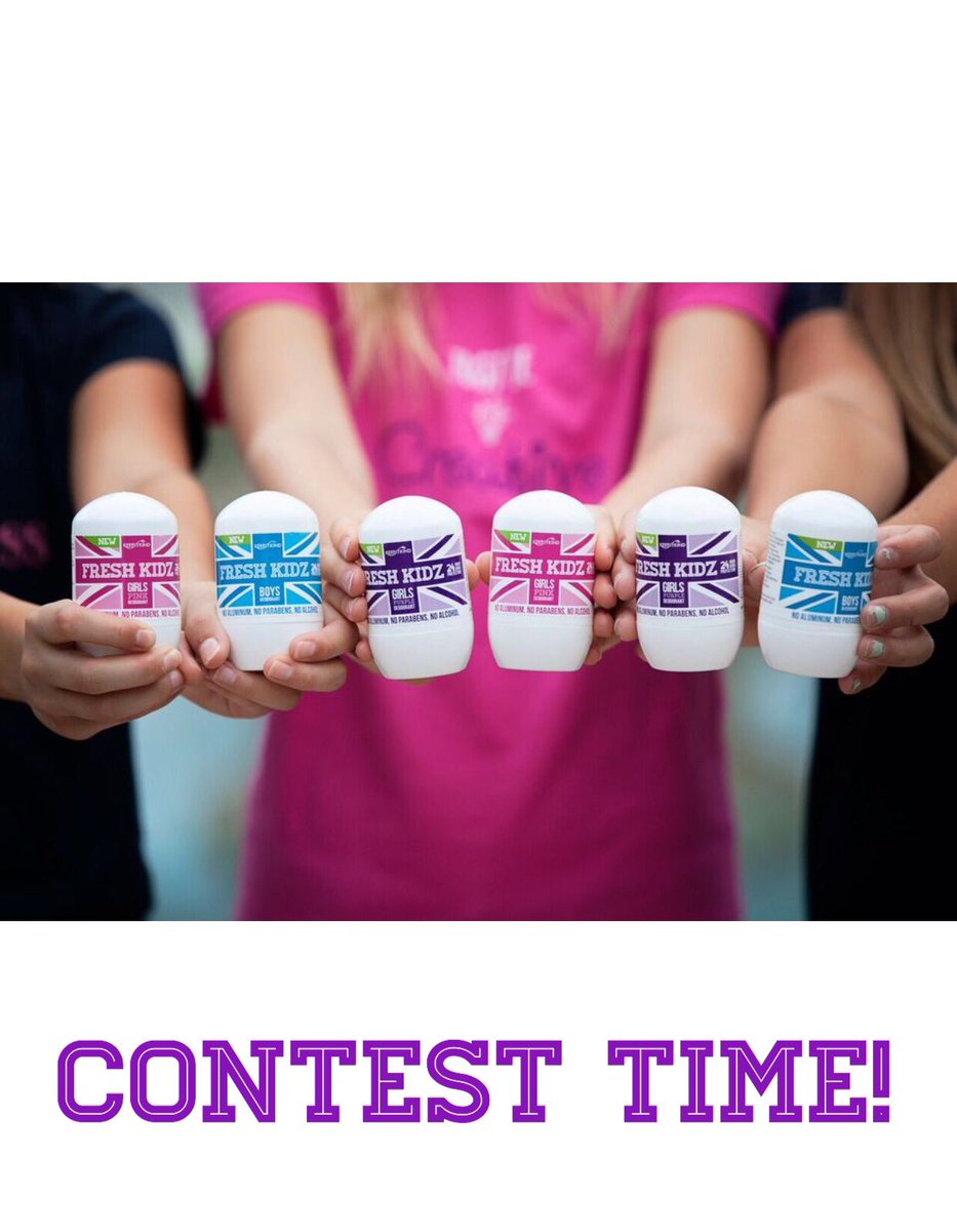 FreshKidzUS's tweet photo. Win 6 mos of FK Deodorant. Follow us &amp; tag 2 people. 1 random winner picked Dec6th. #contest #freshkidz https://t.co/YkUHw0xxne