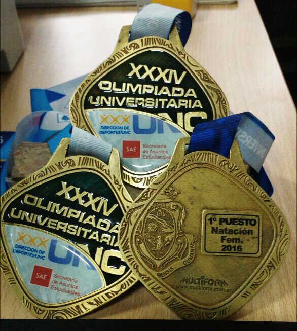 Cinco medallas doradas en olimpiadas universitarias🏅. Por un mejor deporte universitario 🏊💙@alimentospulver
