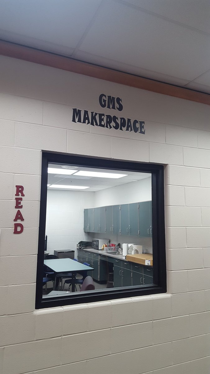 GMSGOAL's tweet photo. A great STEM Friday. We love #GMSmakerspace https://t.co/gEV8PtiDKV