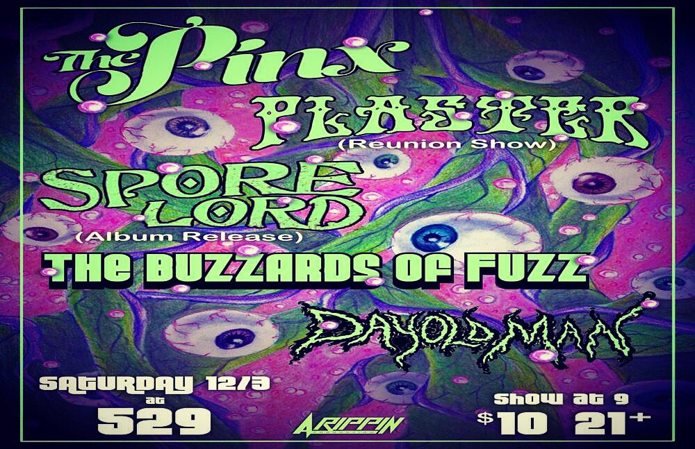 This #saturdaynight <a href="/529_EAV/">529</a> w/ @arippinprod_atl will be bringing the heat! <a href="/ThePinxATL/">The Pinx</a> @buzzardsoffuzz <a href="/Sporelord/">Sporelord</a>