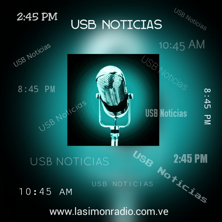 lasimonradiousb's tweet photo. Sintoniza USB NOTICIAS. Por ¡La Voz de la USB! 10:45 A.M. https://t.co/qGLRj6agEu https://t.co/if2NljZqzq
