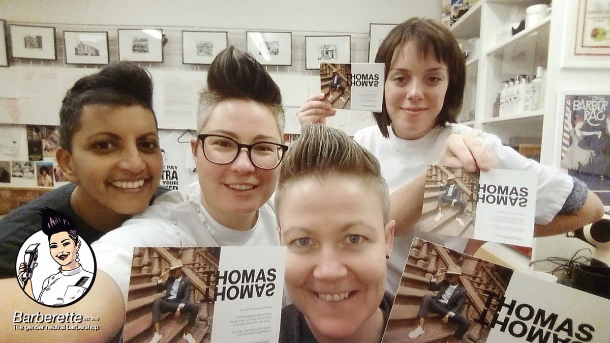 barberette_orig's tweet photo. We support a woman run, gender neutral clothing brand #thomasthomas based in London. Pop in and grab a leaflet in our shop https://t.co/TyGskQVdPZ