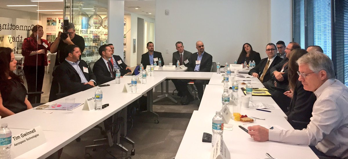 SFBJMoney's tweet photo. .@SFBJNews' #CFORoundtable is off to a great start thanks to all CFOs from cos like @MiamiDolphins @13thFi @cpaMBAF @FirstBankFL https://t.co/cyTu0EyJNx