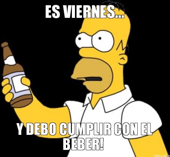 #BuenViernes y suerte con tu "misión del beber?"