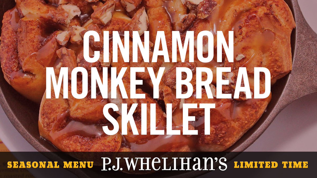 PJsPub's tweet photo. Looks like there’s quite a #Holiday Treat on #LimitedTimeOnly #Menu @PJsPub - #Cinnamon #MonkeyBread on #PJsLTO starts 12/5 #PJsDoesItBetter https://t.co/MrGsxr0uBc