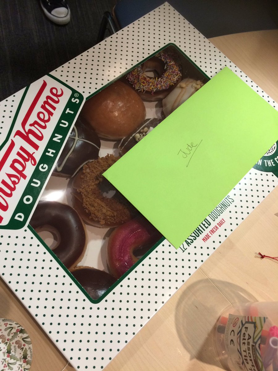 @mrtayjude <a href="/LeedsMind/">Leeds Mind</a> thank you Jude for all your hard work. And sharing the donuts with your fav peer support team