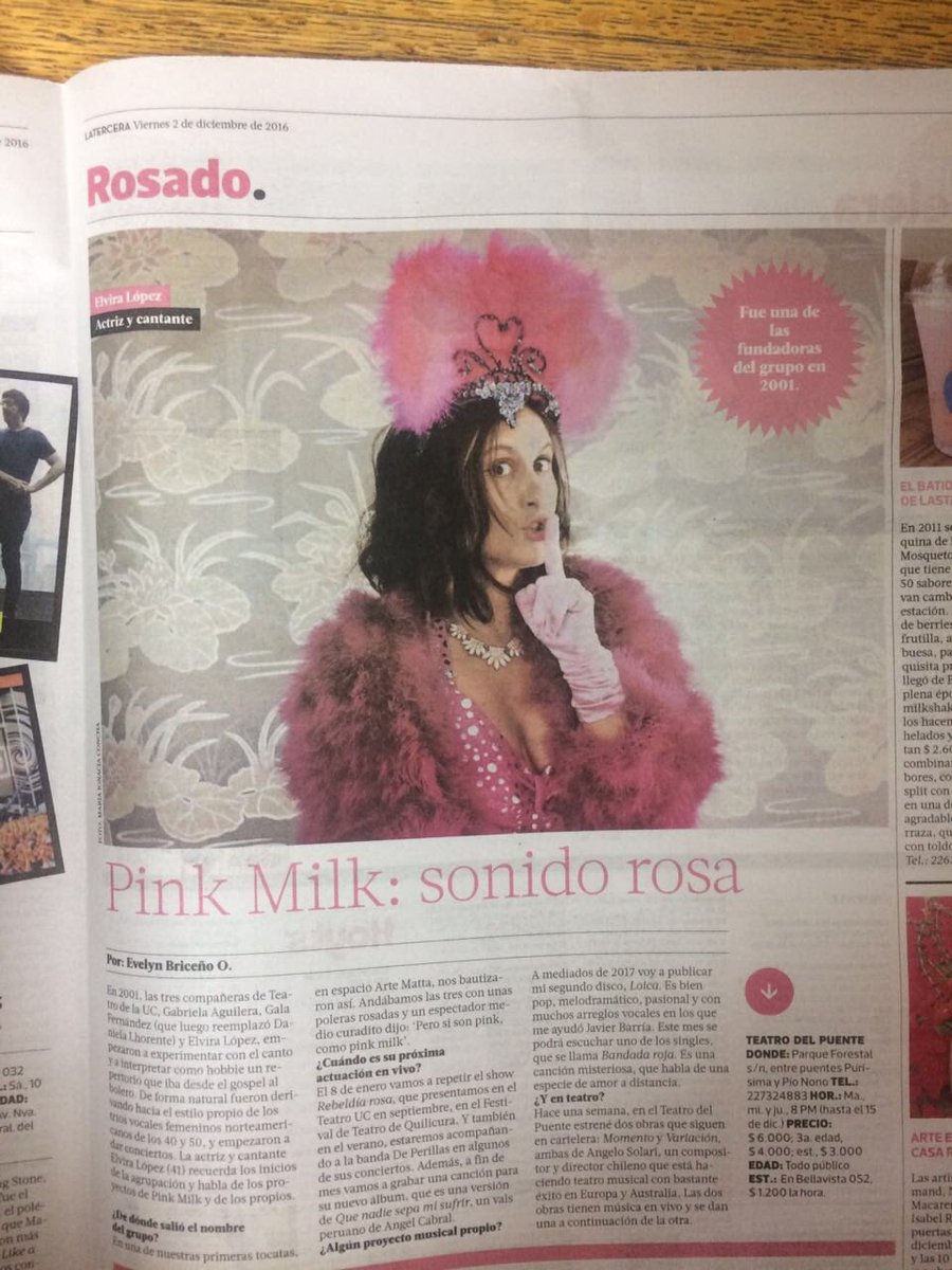 LasPinkMilk's tweet photo. Pistas rosa , Peggy cuenta... https://t.co/FyYzi1KvhG