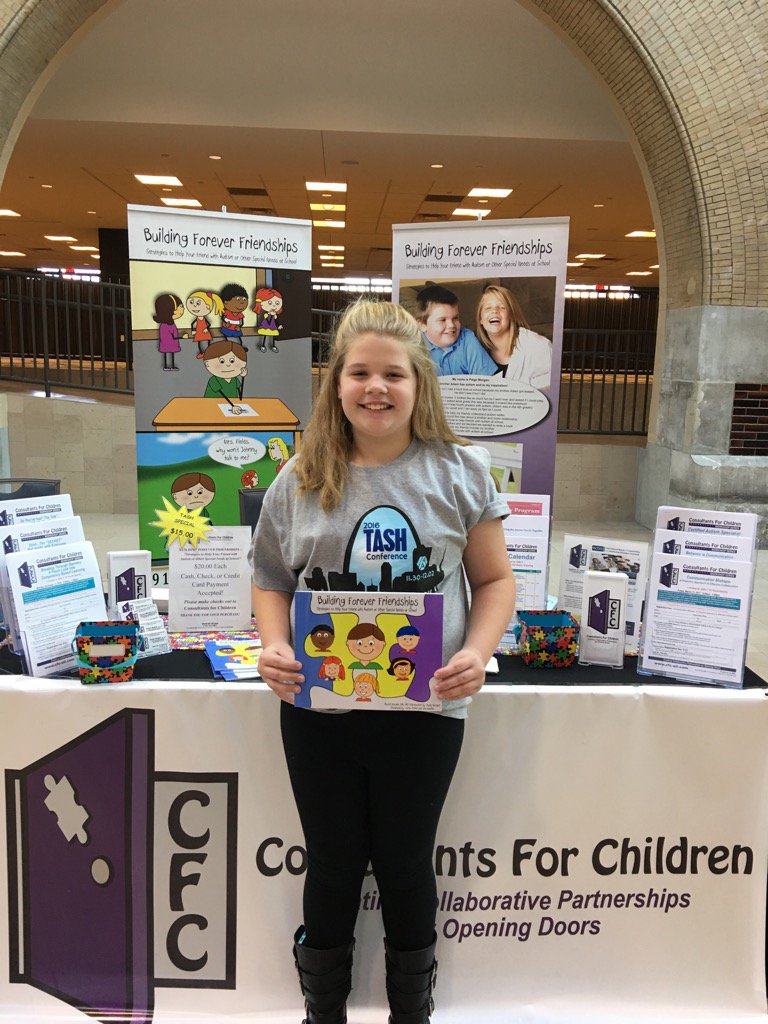 CFCSpecEd's tweet photo. #2016TASHconf come by and see us! Paige is here to sign books so come by and see us! Sale $15 today! #cfcspeced https://t.co/EO3YHKcgMb