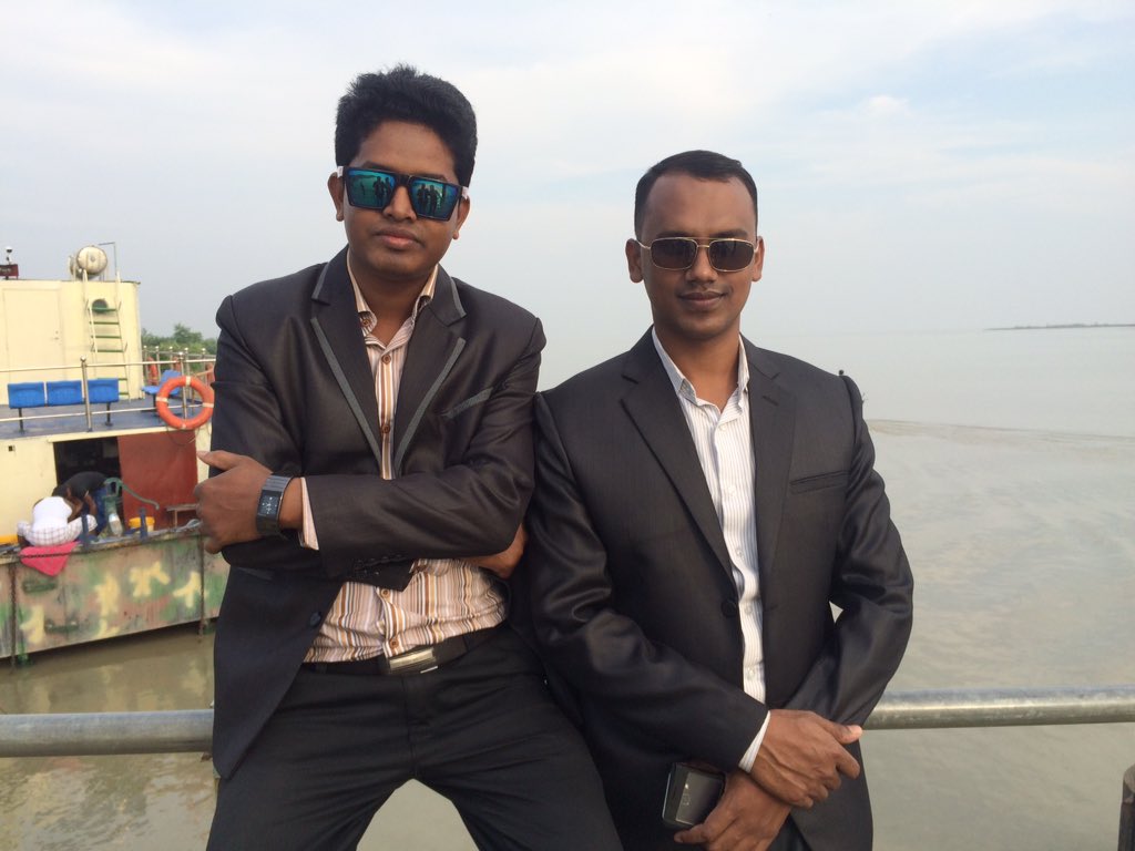mrashed700's tweet image. We are four bosom friends in Noakhali Sea beach
