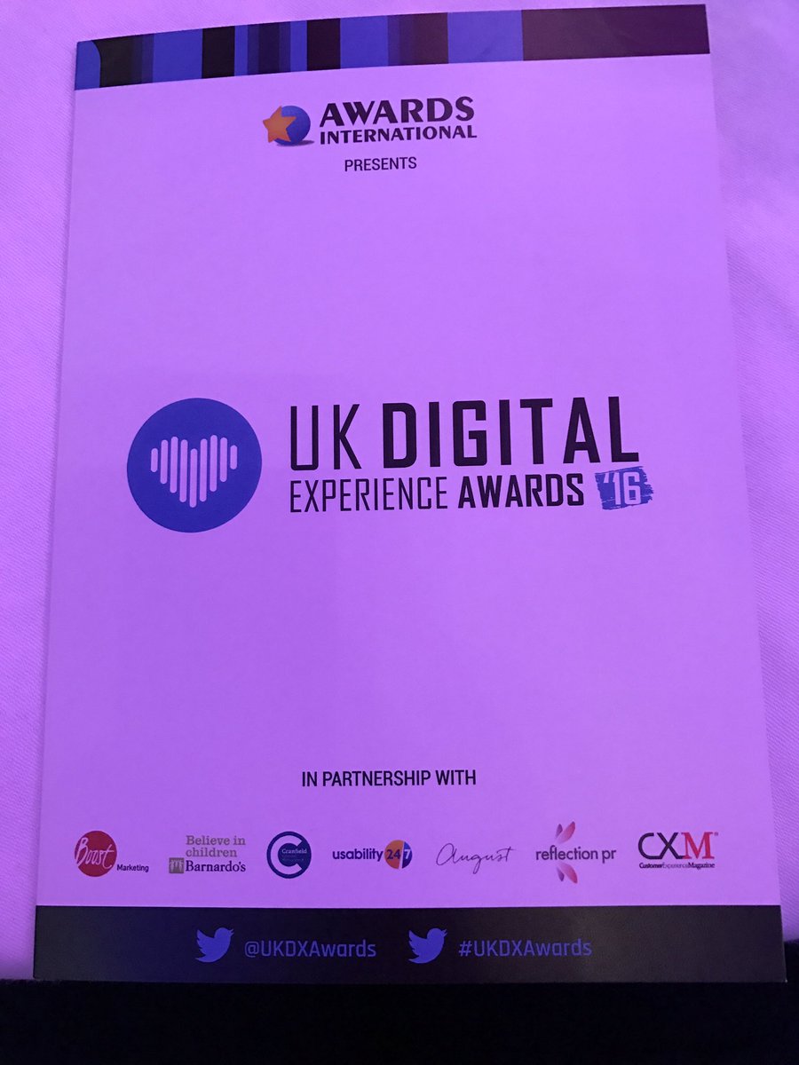 IAmDavePalmer's tweet photo. #Winners for Mobile Strategy of the Year for our Banking app at the #UXDXAwards @NBSemployees https://t.co/0qLwaqtXZw