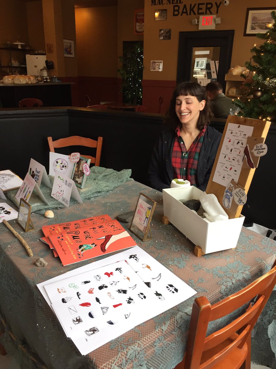 Drop by @DoktorLukes for original @alisonuhma creations! 11-2 today. #CapeBreton